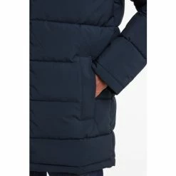 Tog 24 Tog24 Blue Watson Mens Long Insulated Padded Jacket -Tog 24 Shop unnamed file 107