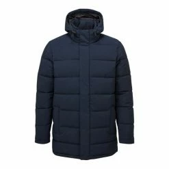 Tog 24 Tog24 Blue Watson Mens Long Insulated Padded Jacket -Tog 24 Shop unnamed file 109