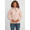 Tog 24 Womens Pink Drax Down Fill Hooded Jacket