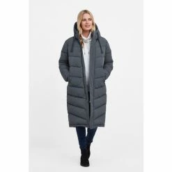 Tog 24 Blue Raleigh Womens Thermal Padded Long Jacket