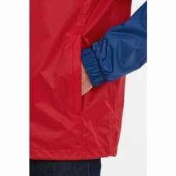 Tog 24 TOG24 Blue Colour Block Craven Mens Waterproof Packaway Jacket -Tog 24 Shop unnamed file 1304