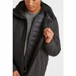 Tog 24 Mens Black Denton 3-In-1 Waterproof Jacket -Tog 24 Shop unnamed file 1449