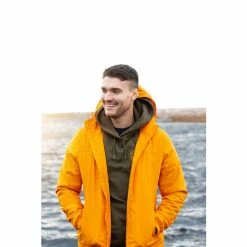 Tog 24 Tog24 Mens Orange Craven Waterproof Packaway Jacket