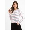 Tog 24 Margie Womens Long Sleeve White T-Shirt
