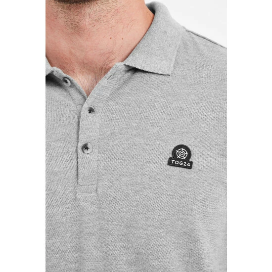 Tog 24 Grey Bander Mens Long Sleeve Polo 7 Tog 24 Grey Bander Mens Long Sleeve Polo - Image 5