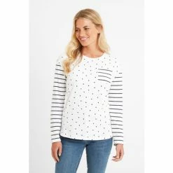 Tog 24 Andreakos Womens Long Sleeve White T-Shirt