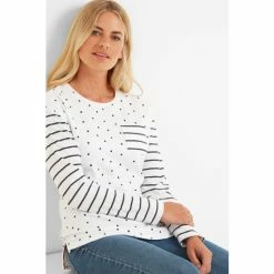 Tog 24 Andreakos Womens Long Sleeve White T-Shirt -Tog 24 Shop unnamed file 1736