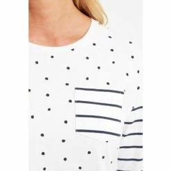 Tog 24 Andreakos Womens Long Sleeve White T-Shirt -Tog 24 Shop unnamed file 1737