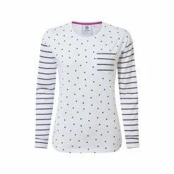 Tog 24 Andreakos Womens Long Sleeve White T-Shirt -Tog 24 Shop unnamed file 1740