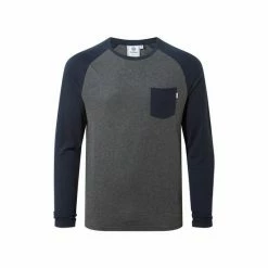 Tog 24 Mens Grey Kennett Long Sleeve Raglan T-Shirt -Tog 24 Shop unnamed file 1827