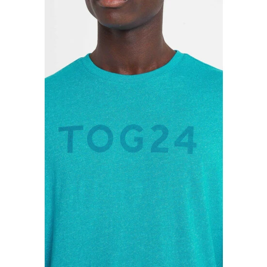 Tog 24 Mens Blue Thropton T-Shirt 4 Tog 24 Mens Blue Thropton T-Shirt - Image 2