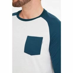 Tog 24 Mens Blue Kennett Long Sleeve Raglan T-Shirt -Tog 24 Shop unnamed file 2217