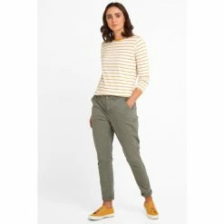 Tog 24 Womens Green Pickering Long Chino Trousers -Tog 24 Shop unnamed file 2277
