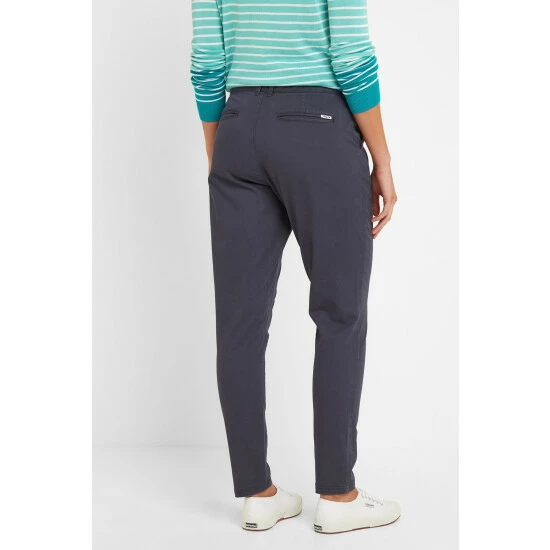 Tog 24 Womens Blue Pickering Short Chino Trousers 4 Tog 24 Womens Blue Pickering Short Chino Trousers - Image 2