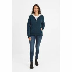 Tog 24 Tog24 Blue Finch Womens Sherpa Lined Hoodie -Tog 24 Shop unnamed file 2536