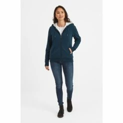 Tog 24 Tog24 Blue Finch Womens Sherpa Lined Hoodie -Tog 24 Shop unnamed file 2537