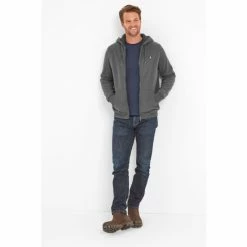 Tog 24 Grey Timble Mens Sherpa Lined Hoodie -Tog 24 Shop unnamed file 2593