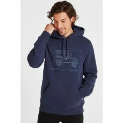 Tog 24 Blue Jenkins Mens 4x4 Print Hoody