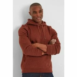 Tog 24 Mens Red Mosby Knitlook Fleece Hoodie -Tog 24 Shop unnamed file 2769