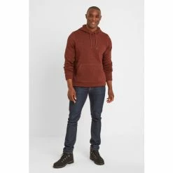Tog 24 Mens Red Mosby Knitlook Fleece Hoodie -Tog 24 Shop unnamed file 2770