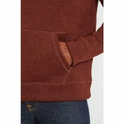 Tog 24 Mens Red Mosby Knitlook Fleece Hoodie -Tog 24 Shop unnamed file 2772