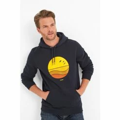 Tog 24 Mens Blue Pendleberry Hoodie