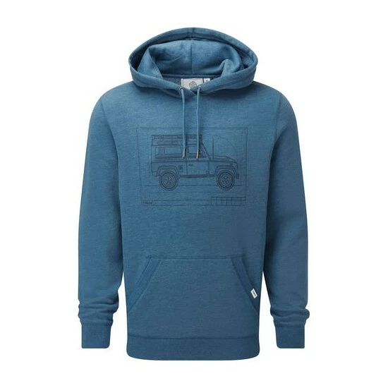 Tog 24 TOG24 Blue Jenkins Mens Hoodie 9 Tog 24 TOG24 Blue Jenkins Mens Hoodie - Image 7