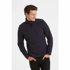 Tog 24 Shire Mens Fleece 1/4 Zip Neck Top Green