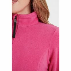 Tog 24 TOG24 Pink Shire Womens Fleece Zip Neck Top -Tog 24 Shop unnamed file 2983