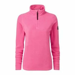 Tog 24 TOG24 Pink Shire Womens Fleece Zip Neck Top -Tog 24 Shop unnamed file 2984