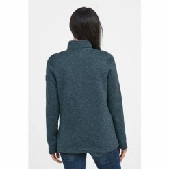 Tog 24 Womens Blue Pearson Knit Look Zip Neck Fleece -Tog 24 Shop unnamed file 3004