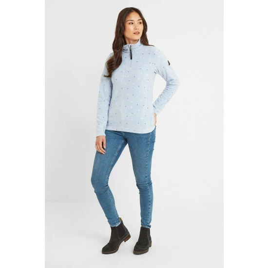 Tog 24 Womens Blue Shepley Zip Neck Fleece 5 Tog 24 Womens Blue Shepley Zip Neck Fleece - Image 3