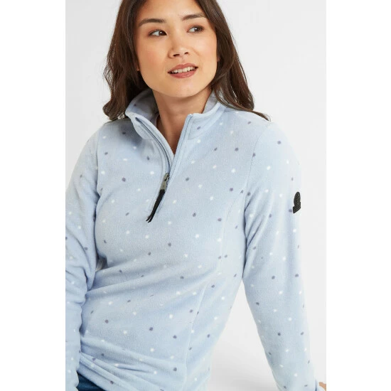 Tog 24 Womens Blue Shepley Zip Neck Fleece 6 Tog 24 Womens Blue Shepley Zip Neck Fleece - Image 4