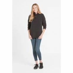 Tog 24 Womens Black Shire Zip Neck Fleece