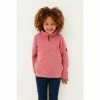 Tog 24 Tog24 Pink Toffolo Kids Zip Neck Fleece