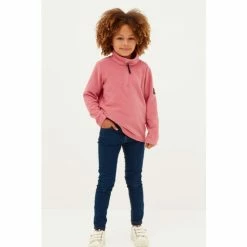 Tog 24 Tog24 Pink Toffolo Kids Zip Neck Fleece -Tog 24 Shop unnamed file 3042