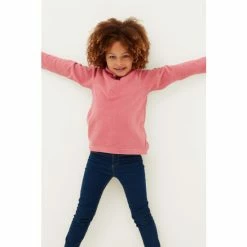 Tog 24 Tog24 Pink Toffolo Kids Zip Neck Fleece -Tog 24 Shop unnamed file 3043