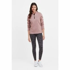 Tog 24 Tog24 Pink Pearson Womens Knitlook Zip Neck Fleece 10 Tog 24 Tog24 Pink Pearson Womens Knitlook Zip Neck Fleece -Tog 24 Shop unnamed file 3049