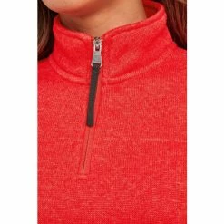 Tog 24 Pink Pearson Knit Look Zip Neck Fleece -Tog 24 Shop unnamed file 3056