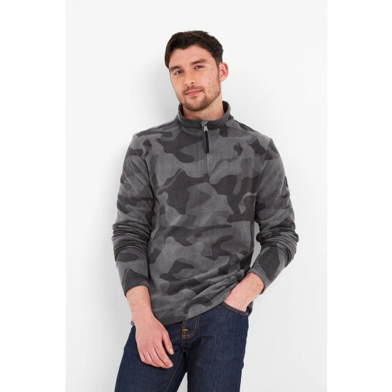 Tog 24 Grey Bleakholt Mens Camo Fleece Zip Neck 3 Tog 24 Grey Bleakholt Mens Camo Fleece Zip Neck