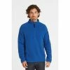 Tog 24 Tog24 Mens Blue Shire Zip Neck Fleece