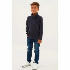 Tog 24 Tog24 Blue Toffolo Kids Zip Neck Fleece -Tog 24 Shop unnamed file 3077