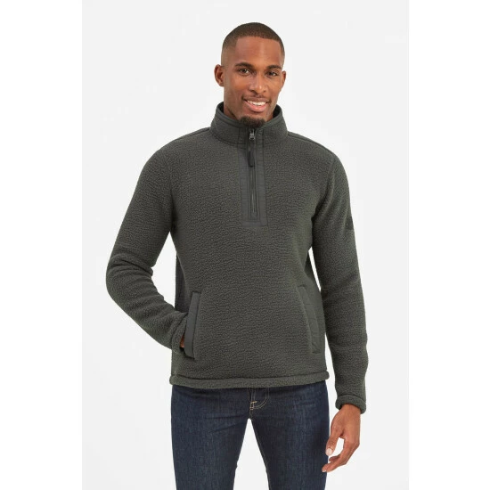 Tog 24 Green Harwell Zip Neck Fleece 3 Tog 24 Green Harwell Zip Neck Fleece
