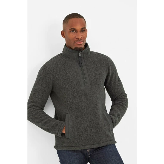Tog 24 Green Harwell Zip Neck Fleece 5 Tog 24 Green Harwell Zip Neck Fleece - Image 3