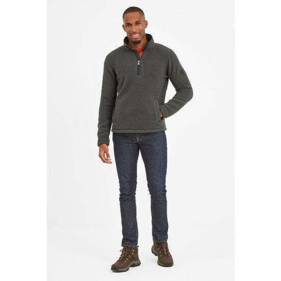Tog 24 Green Harwell Zip Neck Fleece 6 Tog 24 Green Harwell Zip Neck Fleece - Image 4