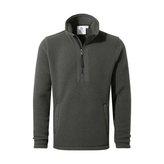 Tog 24 Green Harwell Zip Neck Fleece 10 Tog 24 Green Harwell Zip Neck Fleece - Image 8