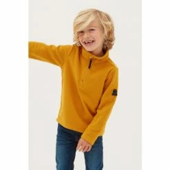 Tog 24 Tog24 Yellow Toffolo Kids Zip Neck Fleece 10 Tog 24 Tog24 Yellow Toffolo Kids Zip Neck Fleece -Tog 24 Shop unnamed file 3098