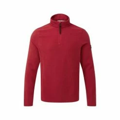 Alternative view of Tog 24 Mens Red Shire Zip Neck Fleece