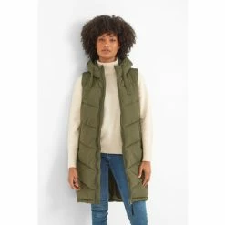 Tog 24 Womens Green Ranskill Long Padded Gilet