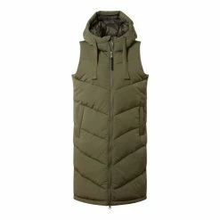 Tog 24 Womens Green Ranskill Long Padded Gilet -Tog 24 Shop unnamed file 3192